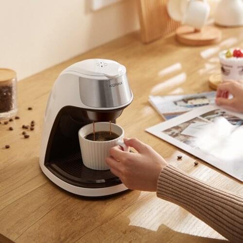Xiaomi 0.3L Coffee Machine Home Office Portable Brew Tea Coffee Maker Automatic Dripping Coffee Machine with Ceramic Coffee Cup