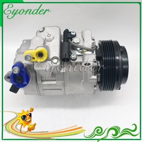 6SBU16C AC A/C Air Conditioning Compressor 6PK for BMW X3 E83 2.5 3.0 E92 325 330 323 328 N52 N53 6918749 64526918749 4471902560