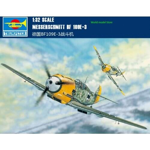 Trumpeter 1/32 02288 Messerschmitt Bf 109E-3 model kit
