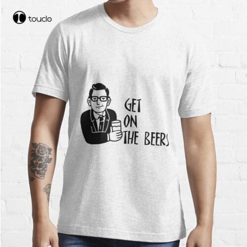 New Get On The Beers Daniel Andrews Dan Andrews T-Shirt Cotton Tee Shirt S-5Xl
