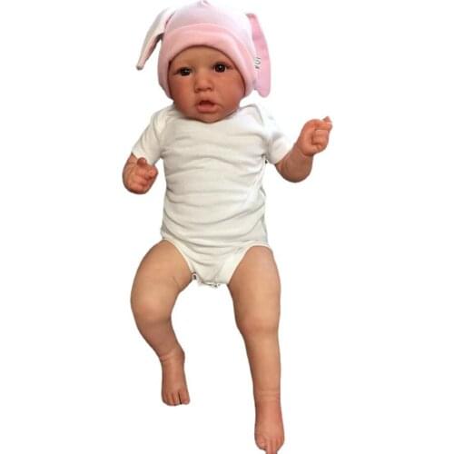 New Realistic Saskia Reborn Baby Dolls Girls Silicone Bebe Doll Kids Girl Toys Boys Birthday Gifts New Year Gift