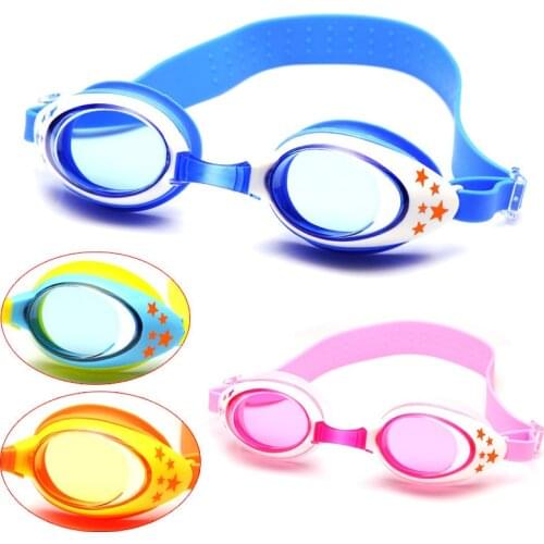 Swimming Goggles Kids Professional Boys Girls Anti Fog Pool Children Cartoon Waterproof Swim Eyewear Silicone Diving Glasses