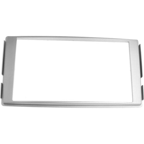 2Din Radio Fascia for Hyundai Santa Fe 2006-2012 Double Din Audio GPS Stereo Fascia Frame CD Trim Installation Kit Bezel Panel