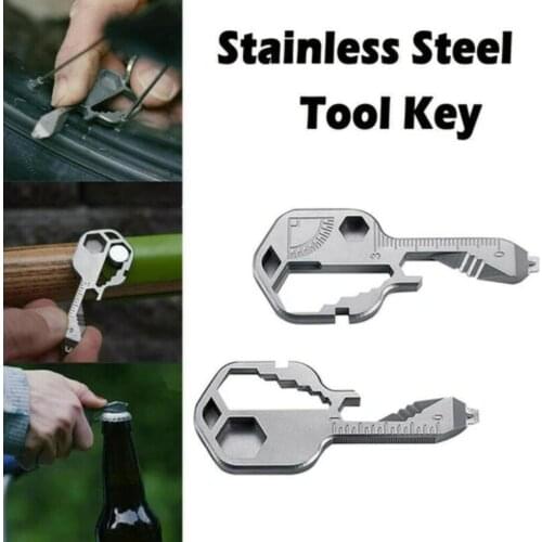 Hand Tool 24in1 Super Practical Outdoor Multitools Bike Auto Repairing Kitchen Pipe Repairs Cap Opener Universal Screwdriver