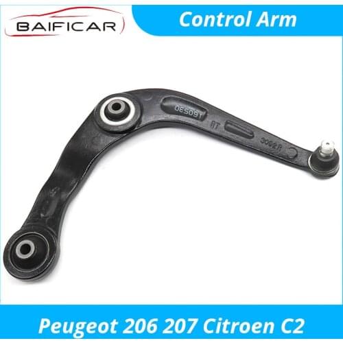 Baificar Brand New Genuine Front Control Arm Assembly Triangular Left Right For Peugeot 206 207 Citroen C2