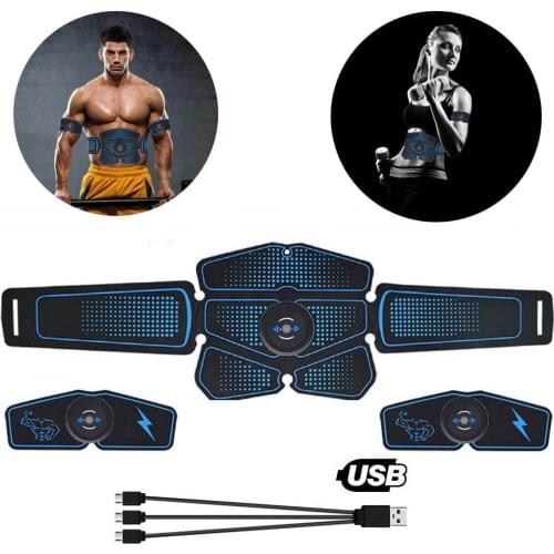 Abdominal Muscle Stimulator Home Gym Total ABS Fitness Equipment Training Gear Muscles Press Simulator Muscle Training Apparatus
