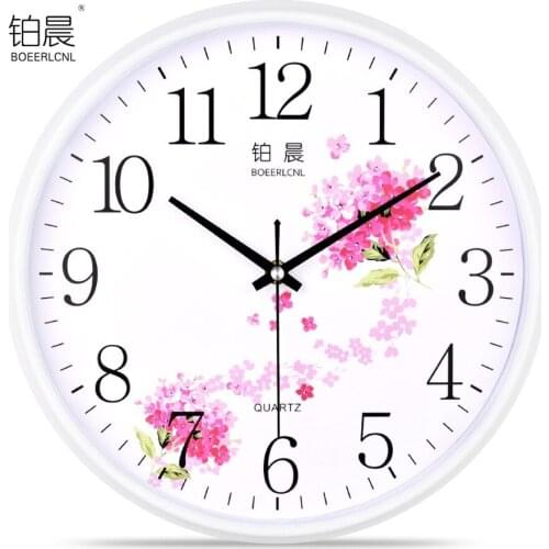 Vintage Simple China Wall Clock Silent Classic Minimalist Wall Clock Modern Unique Round Chinese Style Living Room Decoration
