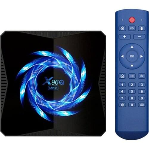 X96Q MAX Allwinner H616 Mali-G31 MP2 4GB RAM 32GB ROM 5GHz WIFI bluetooth 4.1 Android 10.0 Smart TV Box Streaming Media Player