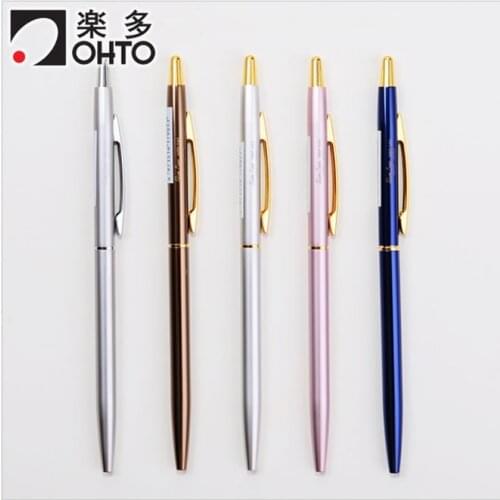 Japan OHTO Slim Line Metal Ball Pens 0.5 mm NBP-5B5 Needle Tip