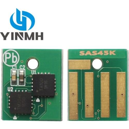 2pcs Hot Sale High Quality Compatible New Drum Chips for Lexmark MX 711 810 625X Toner Cartridge Count Chip 45K 62D5X00