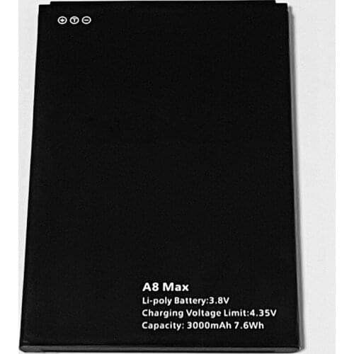3.8V 3000mAh For Blackview A8 Max Battery