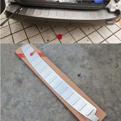 Car-covers 304 Stainless Steel Rear bumper Protector Sill fit for Ford Ecosport 2013-2017 Car styling