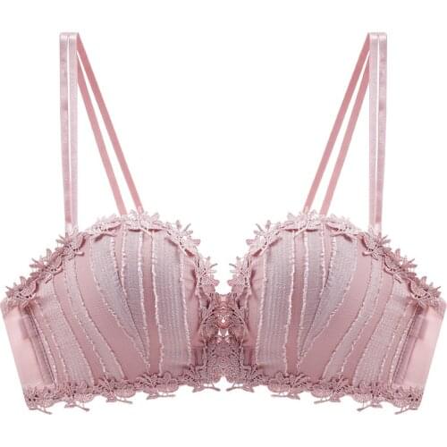Front Closure Strapless Backless Women Sexy Bra Invisible Push Up Bralette Sexy Lingerie Wireless Female Intimates Brassiere