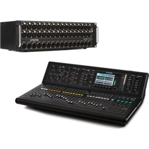 Midas M32 LIVE Digital Audio Mixer + DL32 Stage Box, DJ Mixing Console With DSP Processor For Line Array Speaker