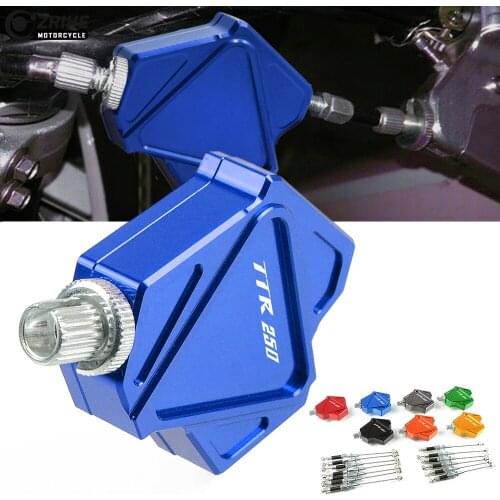 Dirtbike CNC Aluminum Stunt Clutch Pull Cable Lever Replacement Easy System For Yamaha TTR250 TTR 250 1993 1994 1995 1996-2011