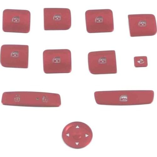 For Hyundai Tucson NX4 2021 2022 Car Window Switch Button Sticker Window Lift Button Trim Cover New Car Interior Decoration