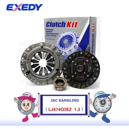 For JAC KANGLING V LJ474Q3E2 1.3 ORIGINAL Clutch Disc Clutch Plate Bearing Clutch Kit Set Three Pcs Set