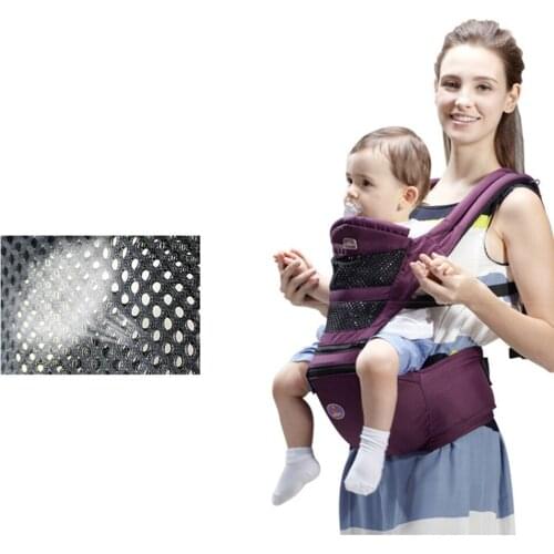 Ergonomic Baby Carrier NewBorn Kids Infant Hipseat Front Facing Kangaroo Sling Wrap for Baby Care Backpack Pocket