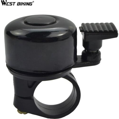 WEST BIKING Bike Loud Sound Horn Mini Ultralight Bell Bike Handlebar Ring Alarm Bell Cycling Bicycle Horn for Bicycle Handlebar