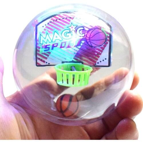 Hot Selling Mini Handheld Basketball Football Shooting Toy LED Flash Music Educational Toy