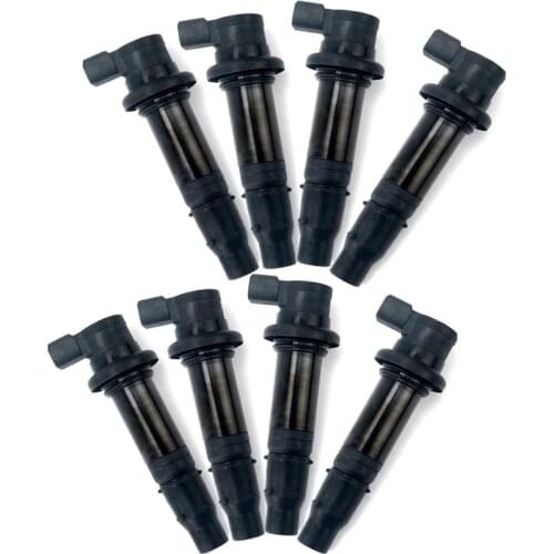 8PCS Replacement Part for Yamaha MT-07 14-17 R6 RJ15 Bj YZF-R1 FZ8 Ignition Coils OEM # F6T558 F6T560 13S-82310-00 39P-82310-10