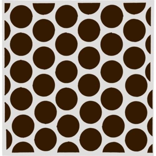 15*15 DIY Craft Layering round Stencils For Wall Painting Scrapbooking Album Decorative Paper Cards spray painting tools