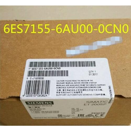 New Siemens 6ES7 155-6AU00-0CN0 6ES7155-6AU00-0CN0 free shipping