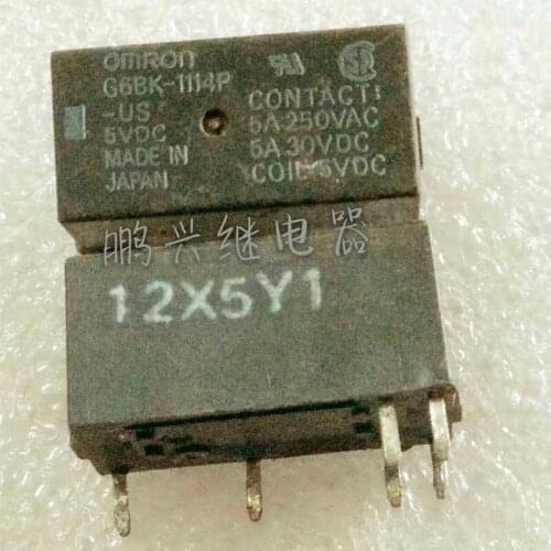 Relay G6BK-1114P-US 5VDC