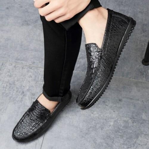 Luxury Brand Driving Shoes Driving Shoes Sneakers Breathable Men Loafers Comfortable Mens Oxford Casual Shoes Flats Footwear I