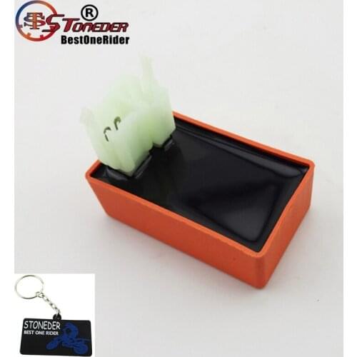 STONEDER AC 6 Pin CDI Ignition Box For 150cc 200cc 250cc ATV Go Kart Buggy 50cc 70cc 90cc 110cc 125cc 140cc 160cc Dirt Pit Bike