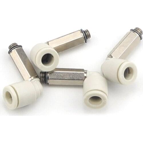 SMC type High quality fittings KJW Extended Male Elbow One-Touch Miniature Hexagon Mini Fittings Pneumatic Components