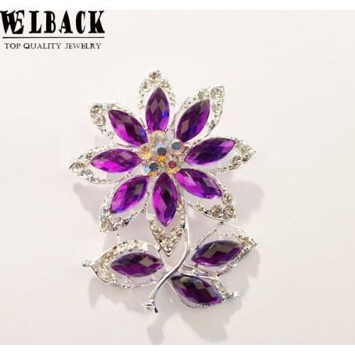 WELBACK Flower Brooches For Clothes