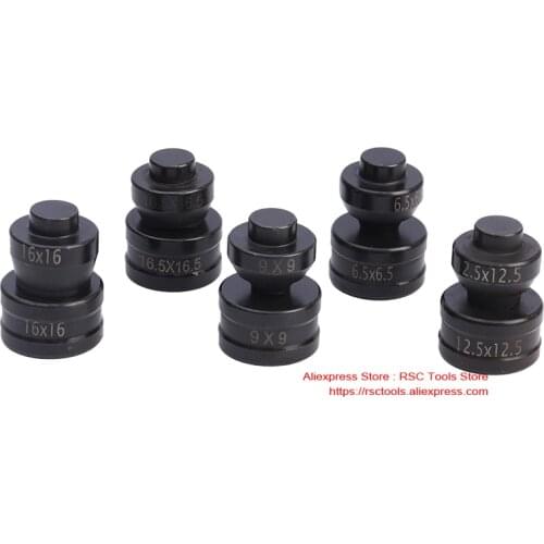 1Pc Hydraulic Punching Square Die for CH-60 Hydraulic Punching Machine Steel Plate/Iron Sheet/Copper Busbar Hole Puncher Die