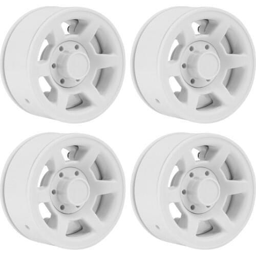 4PCS 1.55Inch Beadlock Wheel Rim Hub for RC Crawler Car Axial Jr 90069 D90 TF2 Tamiya CC01 LC70 MST JIMNY