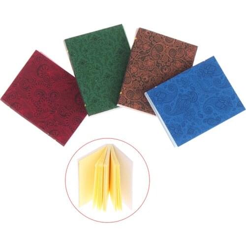 4Pcs 1/12 Dollhouse Cute Miniature Books Model Notebook Doll House Furniture Decor Accessories For Children Toys Birthday