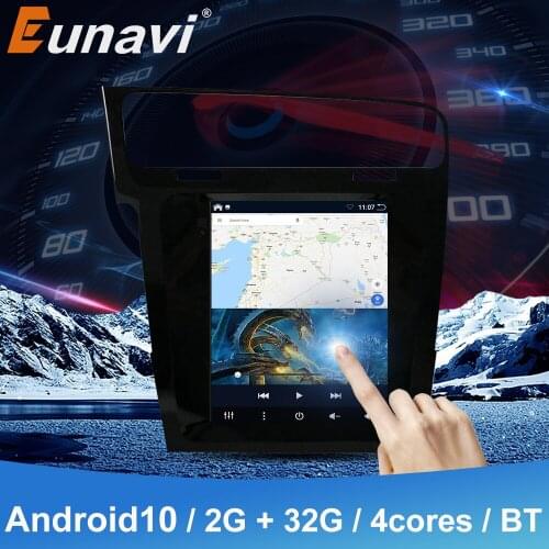 Eunavi 2 Din Android Car Radio For VW Volkswagen Golf 7 Golf7 2013-2015 Multimedia Video Player Auto Audio Stereo GPS Navigation