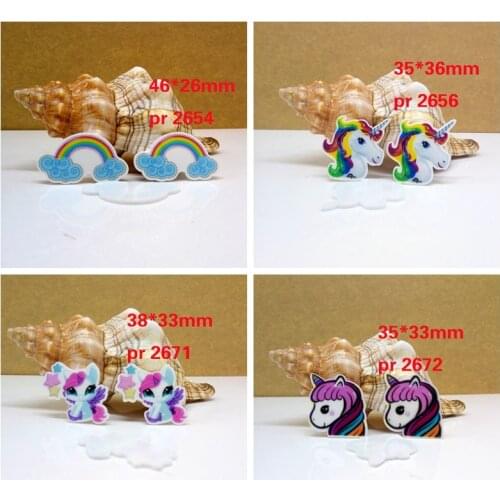 Free shipping 30pcs cartoon character planar resin pr 2672
