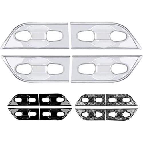 For Toyota Alphard 2015-2020 External Door Handle Bowl Cover Cup Cavity Trim Insert Molding Garnish