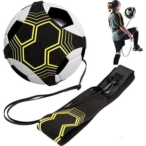 Football Kick Belt Soccer Trainer Ball Juggle Bags Children Auxiliary Circling Belt Kids Football Kick Solo Training Equipment