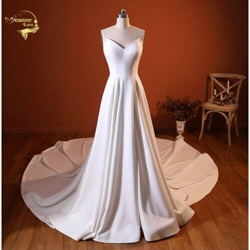 Jeanne Love Wedding Dresses With A Train