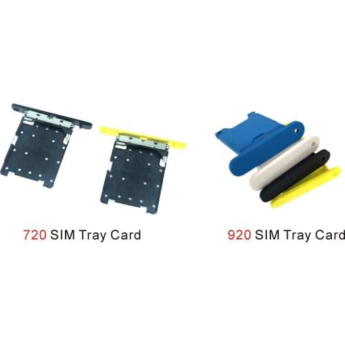 N720 SIM Card Slot Holder For Nokia Lumia 720 Micro SD Card Slot Tray Socket Adapter Replacement Parts
