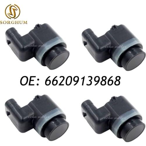 SET (4) PDC Parking sensor Aid Reverse Backup For BMW E60N E61N E63N E64N E70N E71 E72 E83N X3 X5 X6 etc. 66209139868 9139868