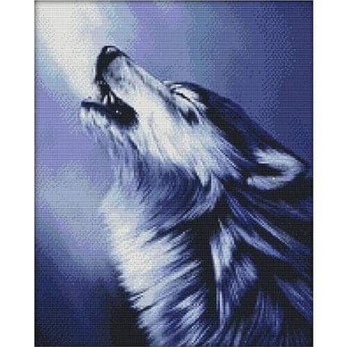 Cross Stitch Kits for Children, Adults, Beginners - 37x45 Cm