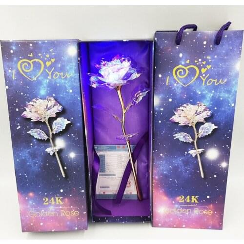 Manufacturers wholesale 24K gold foil roses across the border personalized gift elf on the shelf valentines day Boyfriends gift