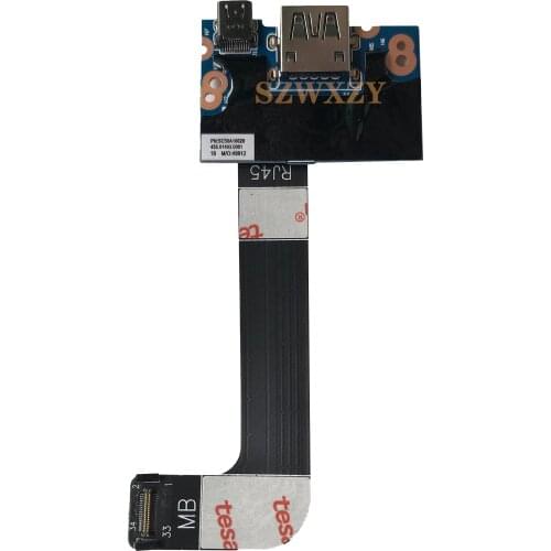With Cable Original Laptop X1 Carbon Fiber Mini Display Port USB Board 04X5599 LMQ-2 RJ45 Board 448.01408.0011 455.01403.0001