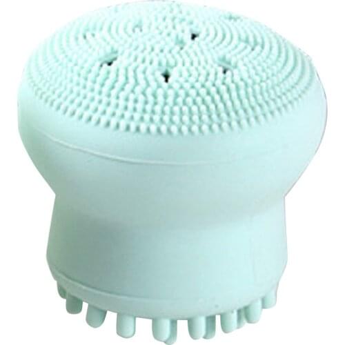 Washing Brush Face Brush Silicone Facial Cleaning Brush Makeup Brush Massage Brush Cleansing Instrument Skin Care Makeup Brushes