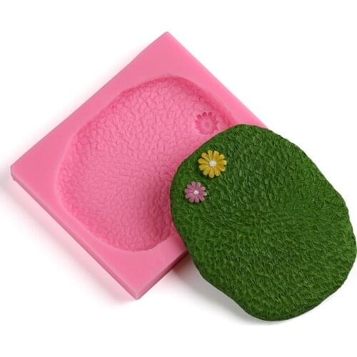 Grassland Lawn Flower Silicone Mold Resin Craft DIY Mould Tools for Jewelry Pendant Charm Necklace Making Decorating