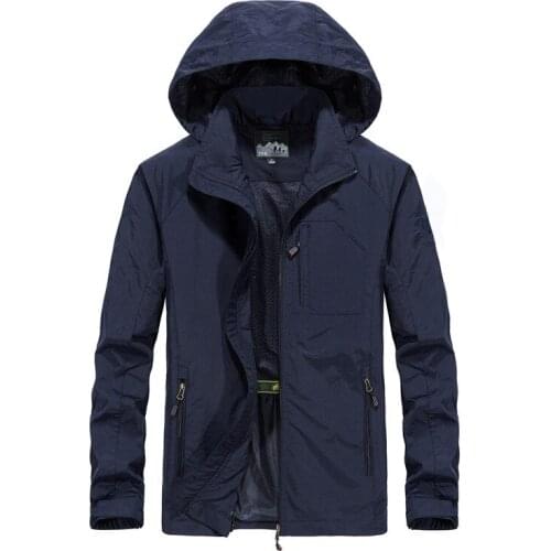 TELLHIGH Hooded Jackets For Men