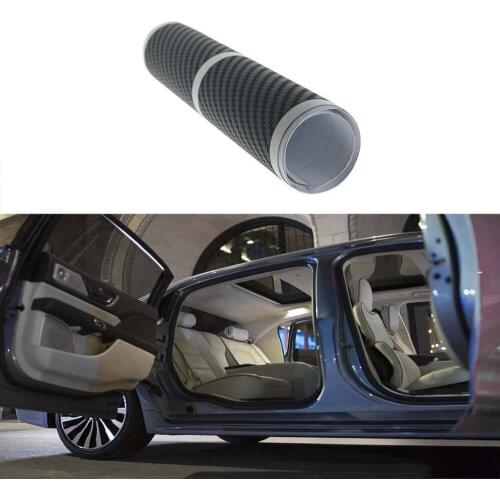 Carbon Auto Car Protective Film Vinyl Door Sill Edge Paint Protection Custom