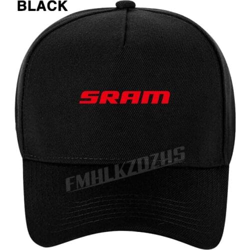 Sram Logo Bicycle Vintage Mens Baseball Cap Brand Fashion Pure Color Sun Shade Hip Hop Caps M56